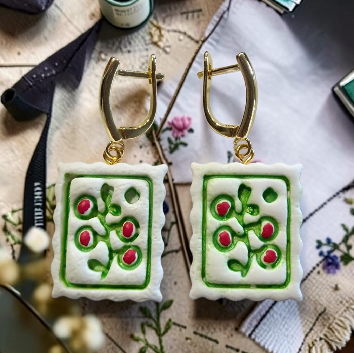 Fruity earrings